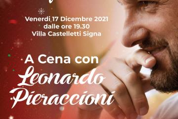Crescere Senza Confini 2021, Cena con Leonardo Pieraccioni